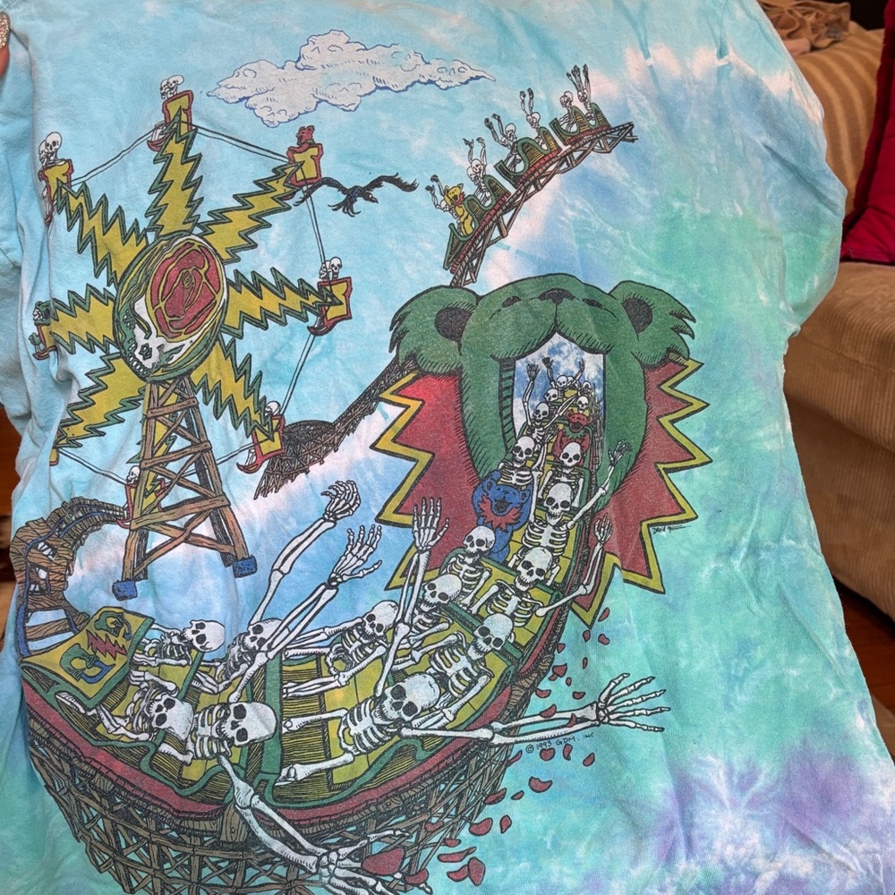 Grateful Dead vintage T-Shirt 1993 the Brockham collection with Design